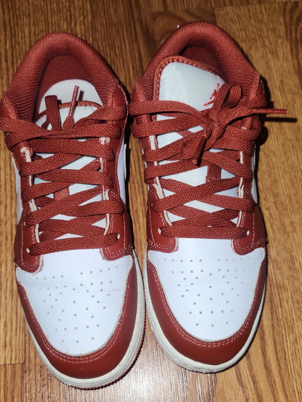 Jordan Kids Sneakers White and Red